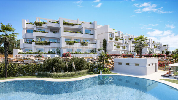Neubau Projekt von 3 Schlafzimmer Wohnungen in Estepona Golf