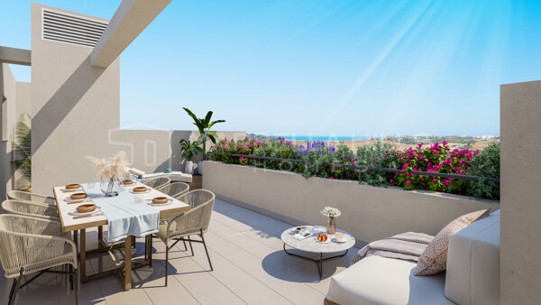 Neubau Projekt von 3 Schlafzimmer Wohnungen in Estepona Golf