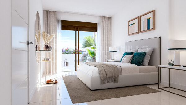 Neubau Projekt von 3 Schlafzimmer Wohnungen in Estepona Golf