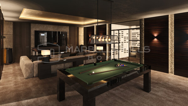 Extraordinary new construction project of a 7 bedroom villa with sea views located on the Golden Mile in Marbell