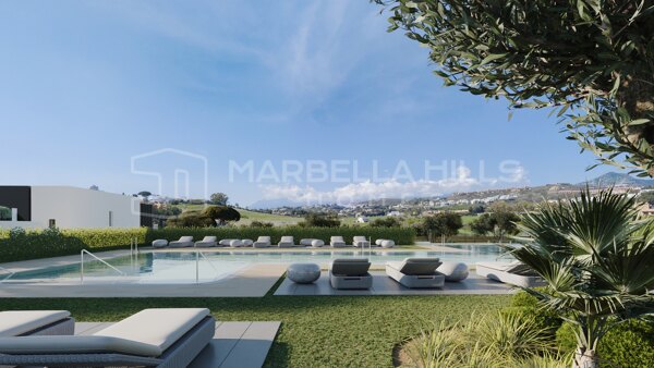 Maisons de ville de luxe prêtes à emménager à Atalaya, Estepona | Solarium, jardin privé et résidence sécurisée