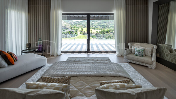 Exquisite 6 bedroom new build villa with panoramic views in La Zagaleta - Benahavis