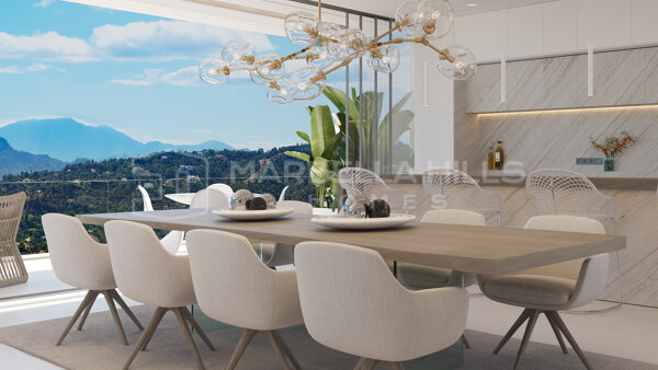 Exklusives Neubau Projekt von Villen mit 3-4 Schlafzimmern und Panoramablick in Real de la Quinta - Benahavis