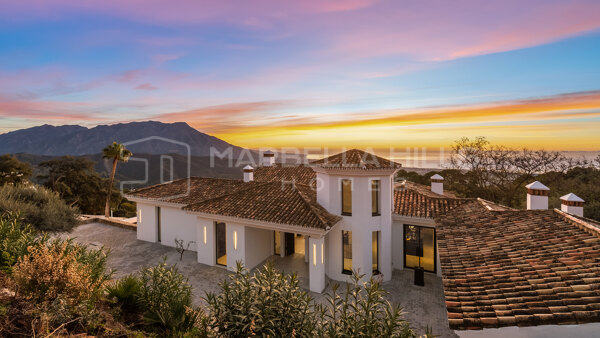 Erstaunliche Villa mit 5 Schlafzimmern und atemberaubendem Panoramablick in La Zagaleta - Benahavis
