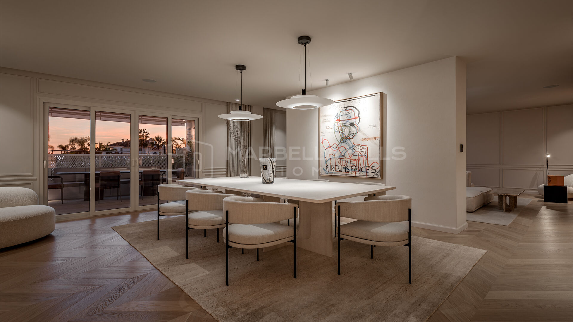 Fabelhaftes, komplett renoviertes Apartment mit 4 Schlafzimmern in Monte Paraiso - Goldene Meile
