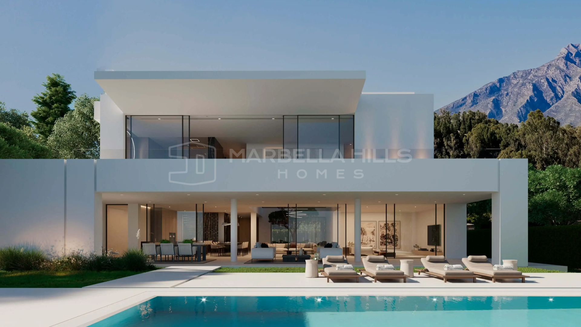 Magnifique Villa neuve de 5 chambres avec vue mer sur le Golden Mile - Marbella