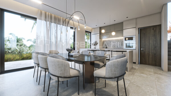 New collection of 8 contemporary Villas within a gated community in El Campanario - New Golden Mile