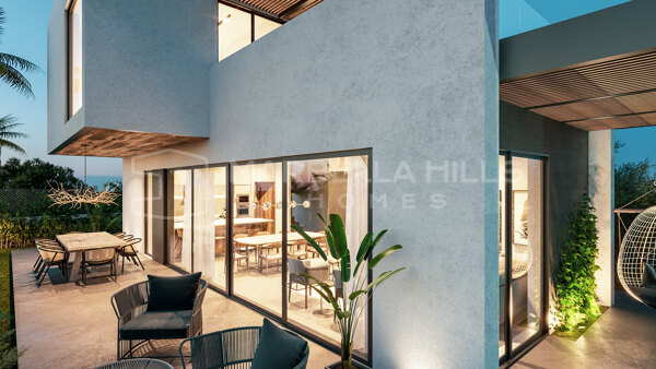 New collection of 8 contemporary Villas within a gated community in El Campanario - New Golden Mile