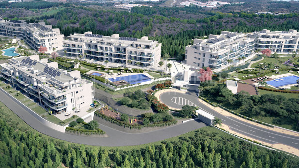 Penthouse Exclusif de 4 Chambres dans un Resort de Luxe à Mijas Costa