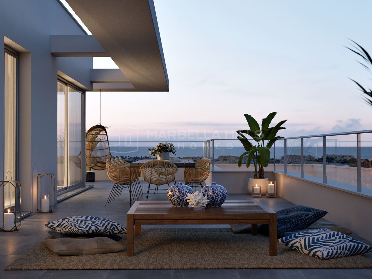 Penthouse Exclusif de 4 Chambres dans un Resort de Luxe à Mijas Costa