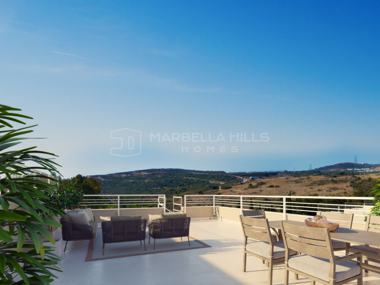 Nouveau développement passionnant à Estepona Golf - Penthouses de 2 chambres avec vue sur le golf, la mer et la montagne