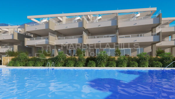 Neue aufregende Entwicklung in Estepona Golf - Penthäuser mit 2 Schlafzimmern mit Golf-, Meer- und Bergblick