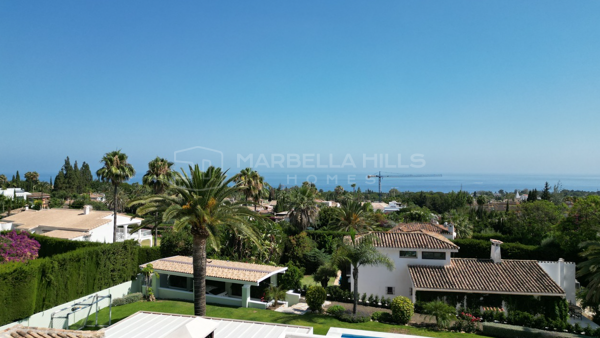 Fabelhafte Villa mit 5 Schlafzimmern und Meerblick in Nagueles - Goldene Meile, Marbella