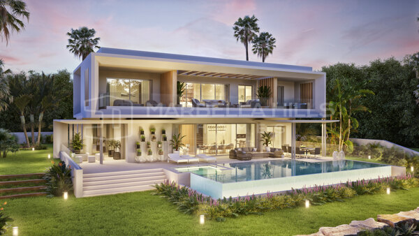 Increíble promoción de obra nueva de alta calidad de villas de 4-5 dormitorios con vistas panorámicas en Ojén