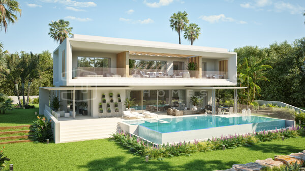 Increíble promoción de obra nueva de alta calidad de villas de 4-5 dormitorios con vistas panorámicas en Ojén