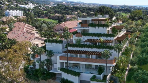 Exklusives Luxus-Maisonette-Penthouse mit 3 Schlafzimmern und Gartenblick in Río Real - Marbella Ost
