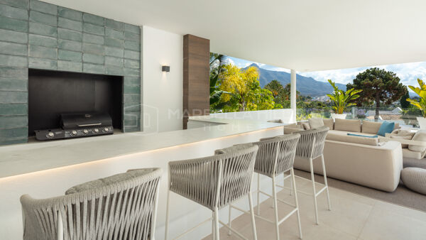 Villa moderne exceptionnelle de 5 chambres avec un emplacement privilégié dans la vallée du golf - Nueva Andalucia
