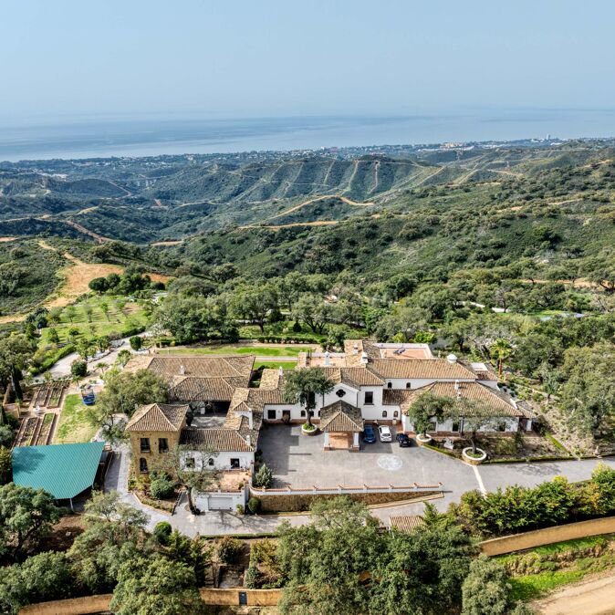 Unglaubliches Luxus-Landgut mit 7 Schlafzimmern und atemberaubendem Panoramablick in La Mairena - Ojén