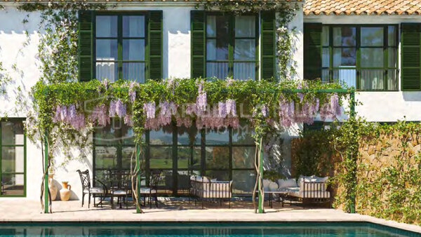 Elegante andalusische 3 Schlafzimmer Residenz mit atemberaubendem Meerblick im Finca Cortesin Resort