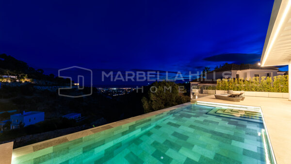 Luxury Villa for Sale in El Madroñal, Benahavís with Panoramic Sea Views, Spa, Indoor Pool & Smart Home Technology