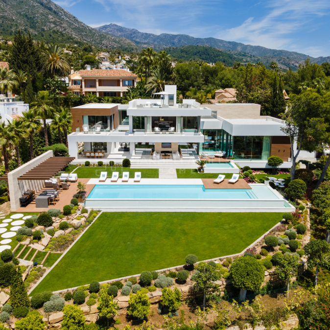 Luxury Villa for Sale in Sierra Blanca Marbella – Exclusive Golden Mile Villa with Panoramic Sea Views
