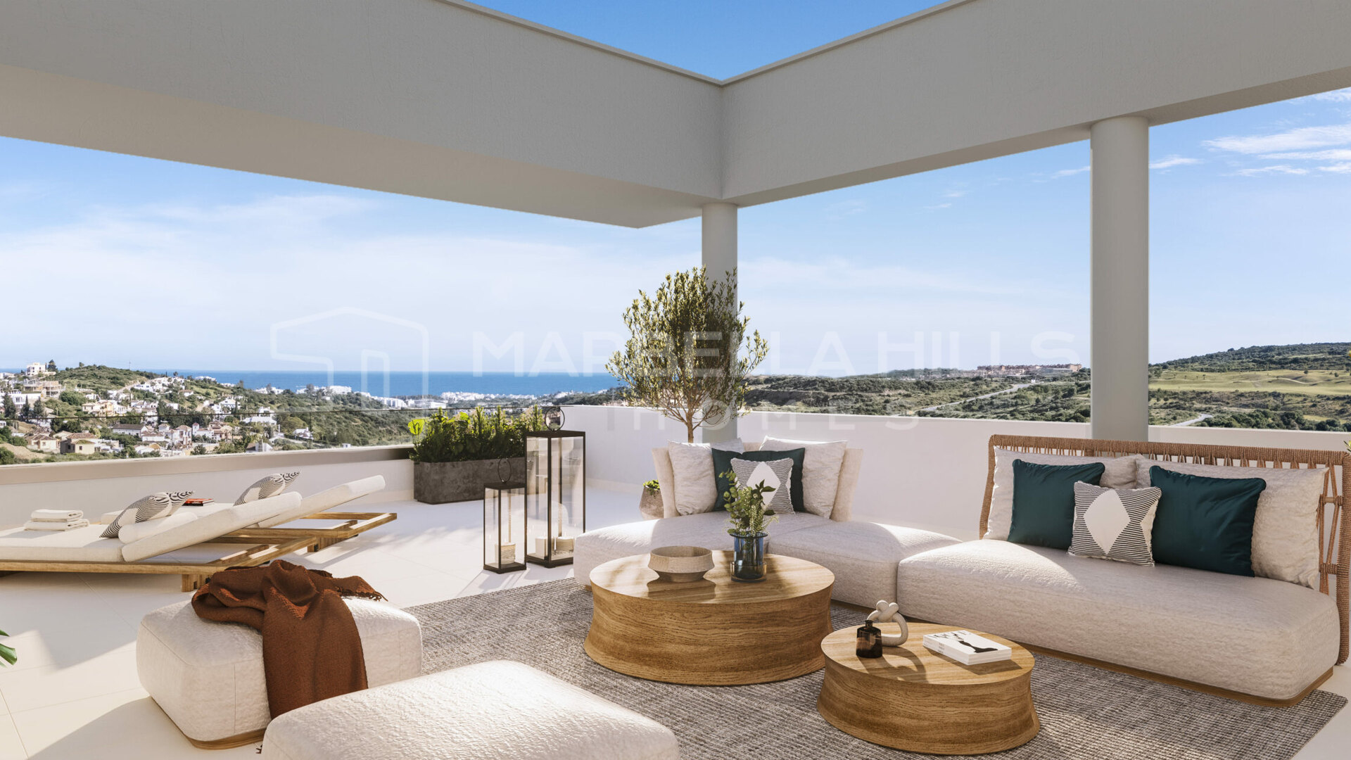Luxurious living in Estepona: New residential complex with 3 bedroom apartments