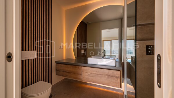 Développement de boutique exquis : vie opulente dans la vallée du golf de La Cala - Appartement au rez-de-chaussée de 2 chambres avec piscine privée