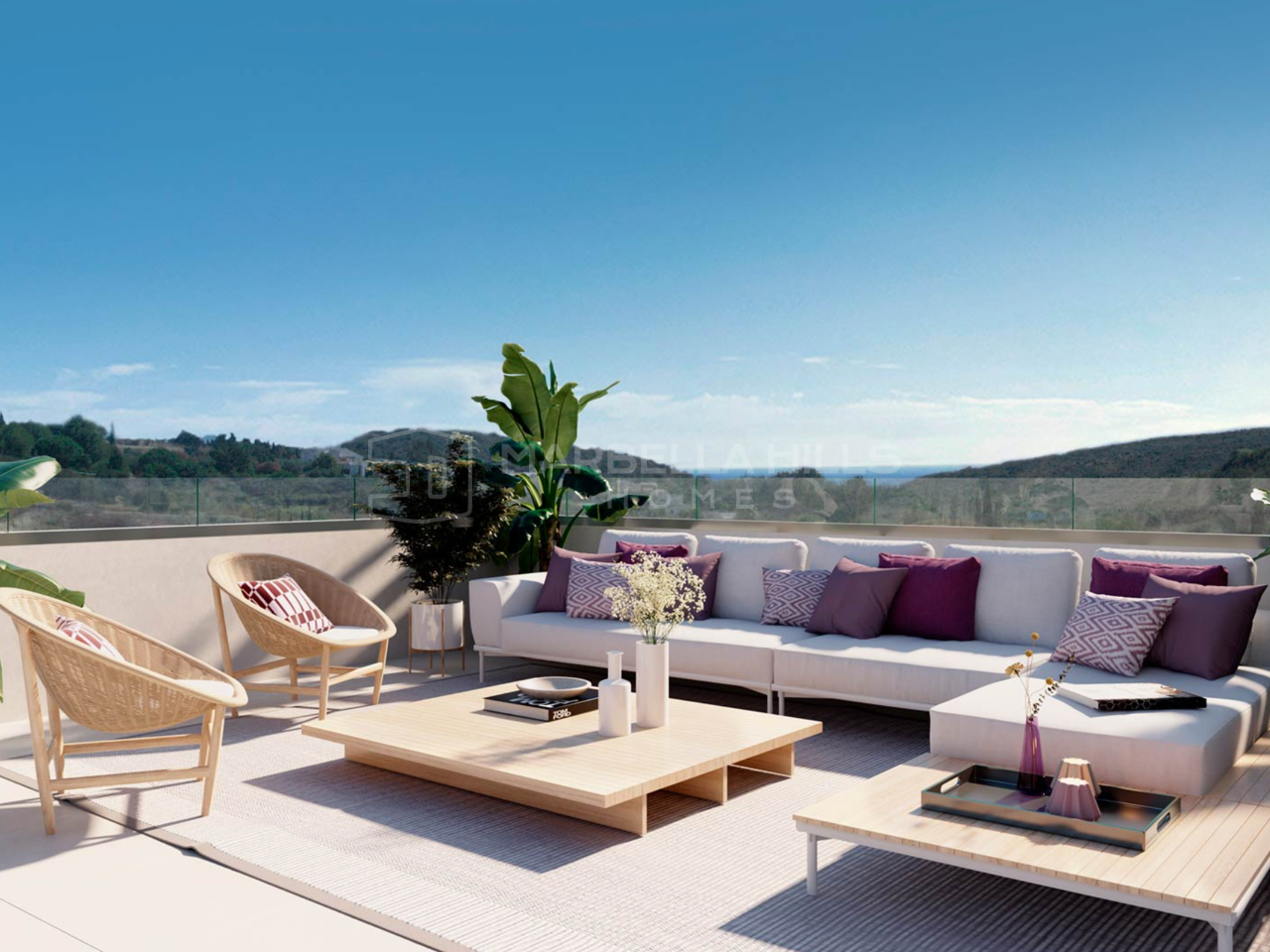 Complexe résidentiel exclusif avec appartements de 4 chambres et vues imprenables, et des équipements de luxe à Casares Costa