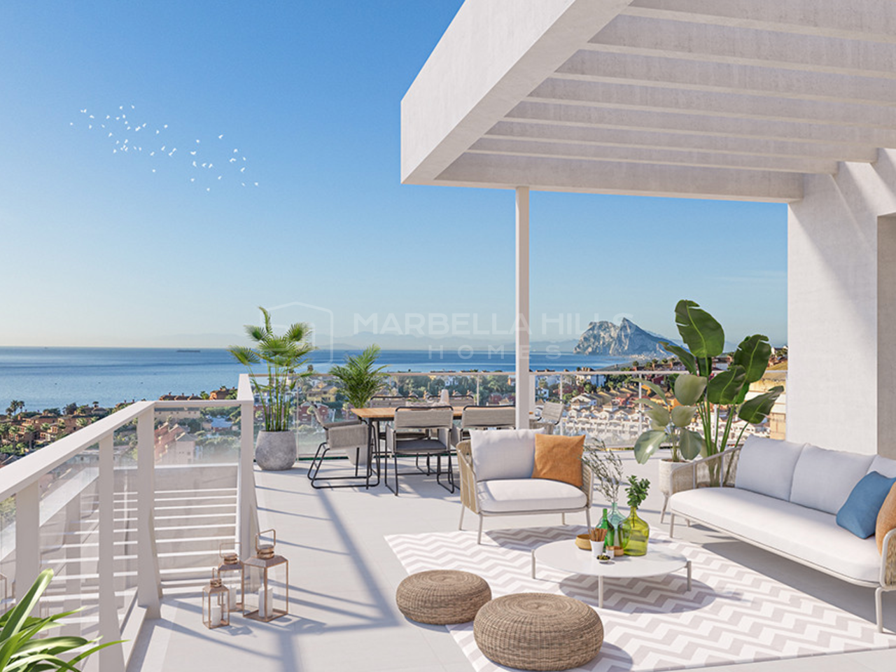 Magnífica nueva promoción de apartamentos de 3 dormitorios con espectaculares vistas en La Alcaidesa - San Roque