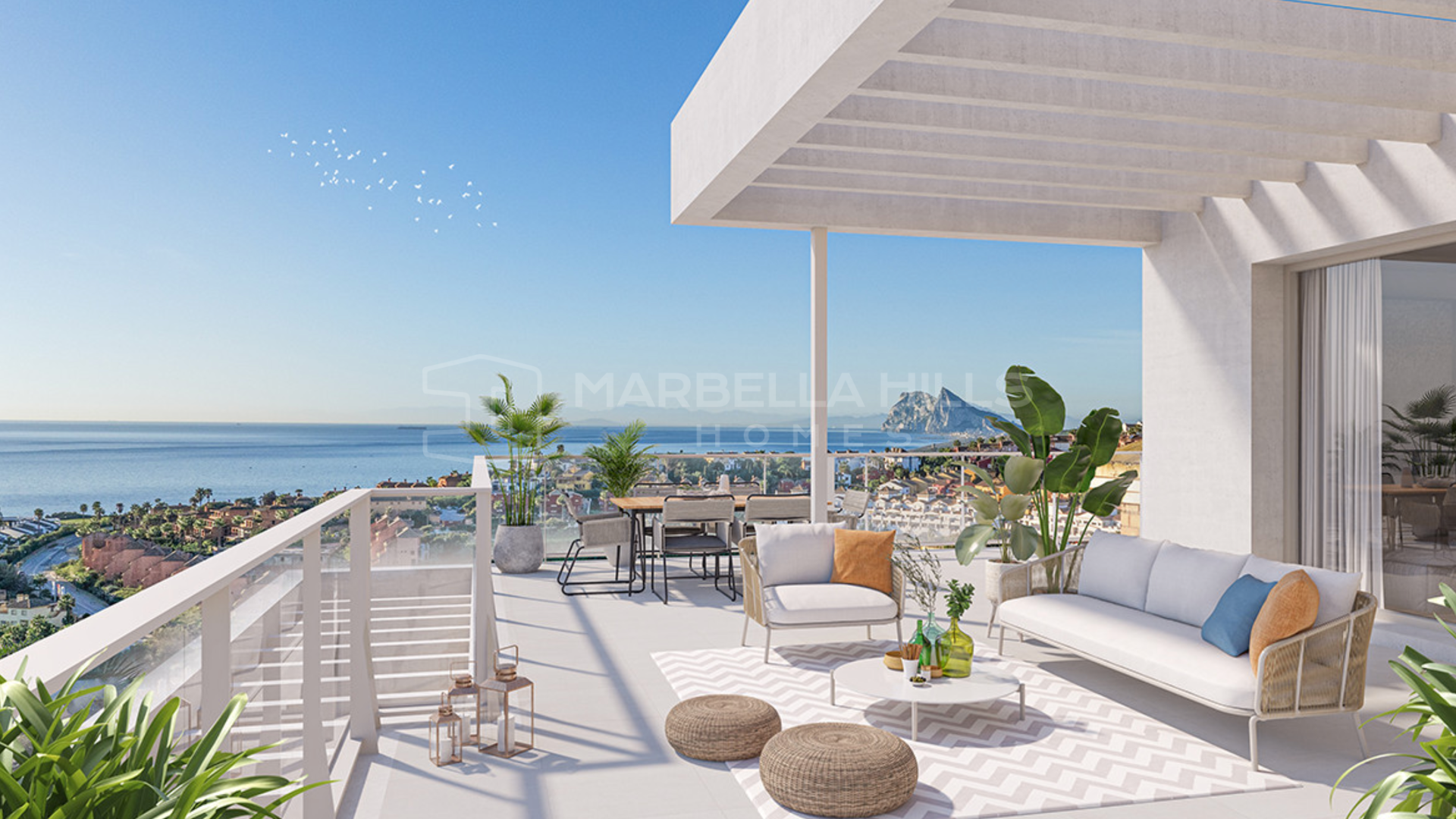 Magnífica nueva promoción de apartamentos de 3 dormitorios con espectaculares vistas en La Alcaidesa - San Roque