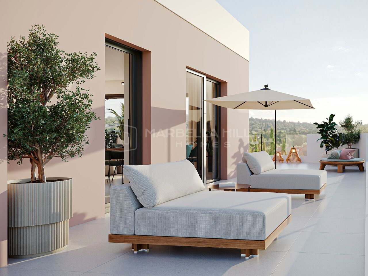 Neue Wohnanlage: 3-Schlafzimmer-Apartments mit großen Terrassen in Los Altos de los Monteros, Marbella Ost