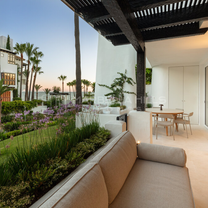 Appartement à vendre à Puente Romano Golden Mile – Résidence de luxe avec vue mer à Puente Romano Marbella