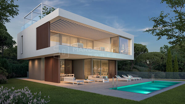 Exquisite zeitgenössische Designervillen mit 4-5 Schlafzimmern an der Neuen Goldenen Meile in Estepona