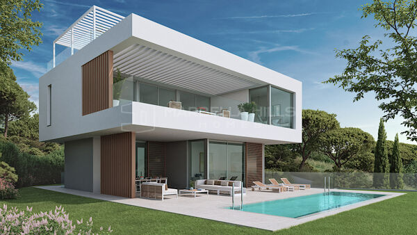 Exquisite zeitgenössische Designervillen mit 4-5 Schlafzimmern an der Neuen Goldenen Meile in Estepona