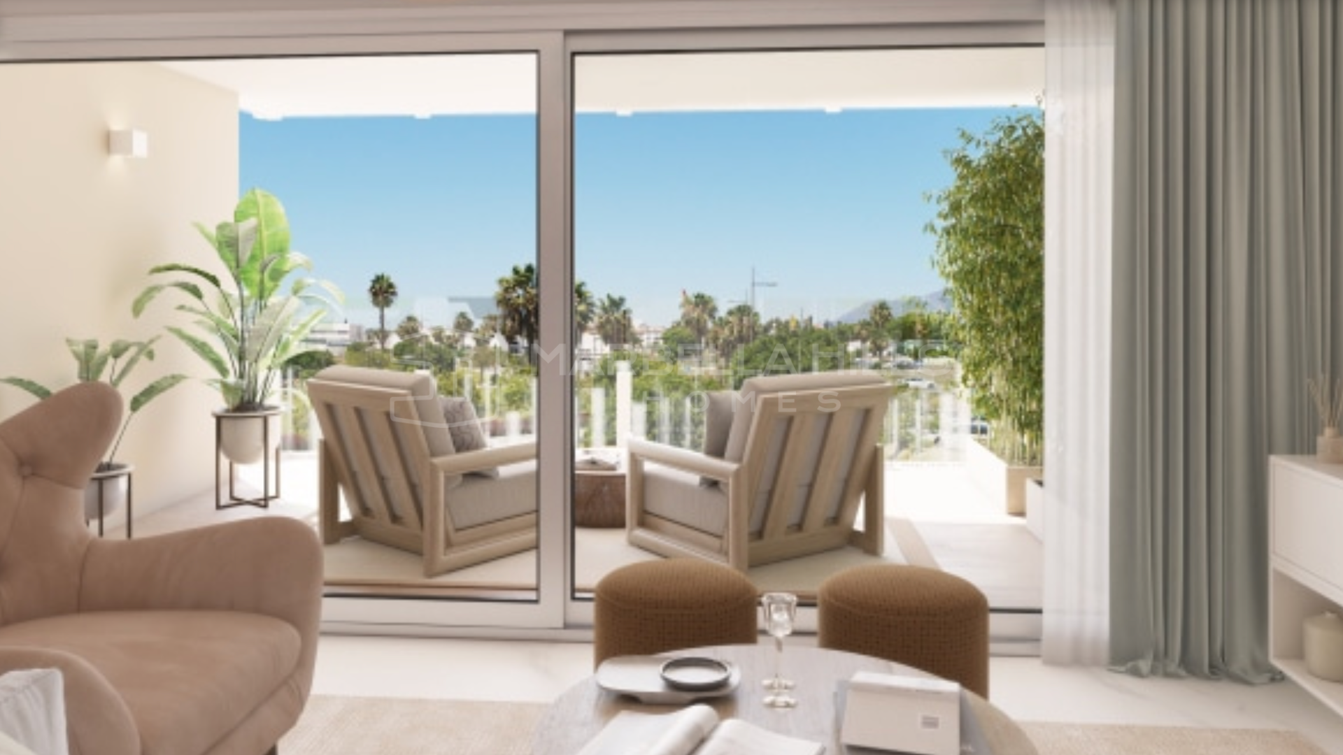 New development of 3 bedroom apartments for sale in San Pedro Playa