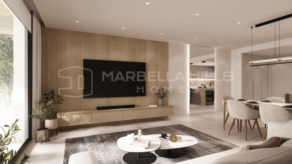 Exclusivo ático en Los Flamingos Golf – Nueva promoción residencial con áticos de 3 dormitorios y vistas panorámicas en Benahavís