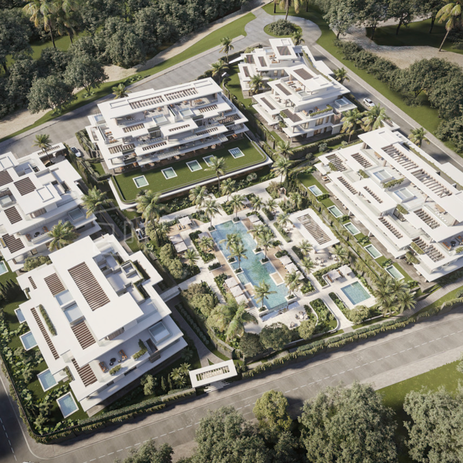 Sophisticated Living in Los Flamingos Golf – New Residential Development with 3-Bedroom Garden Apartments in Benahavís
