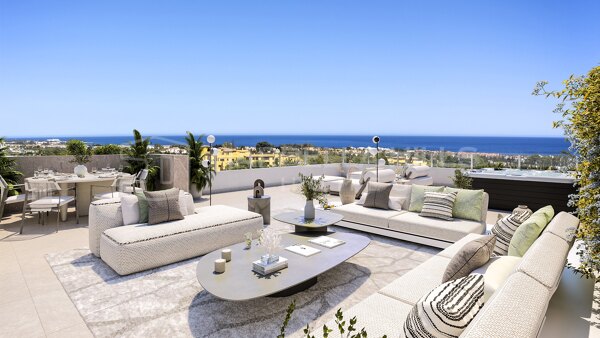 Magnifique Maison Mitoyenne de 3 Chambres dans une Superbe Résidence Neuve sur New Golden Mile – Estepona