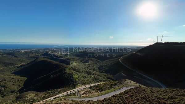 Projet de nouvelle construction luxueux : Penthouse de 3 chambres avec vue panoramique, piscine privée et vaste solarium à Benahavís-Marbella
