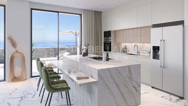 Refined 3-Bedroom Luxury Residential Project on the New Golden Mile, Estepona – Apartments with Breathtaking Sea Views and Top-Notch Amenities