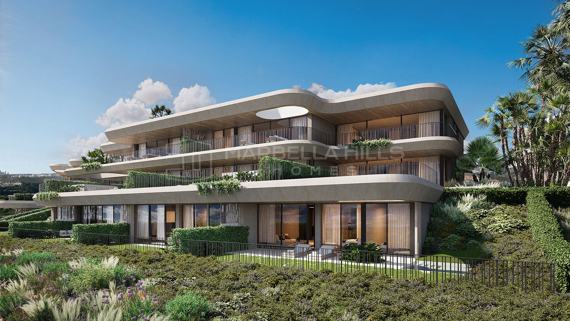 Résidence de Luxe avec Appartements de 2 Chambres, Vue Panoramique et Prestations Exclusives à Casares Costa