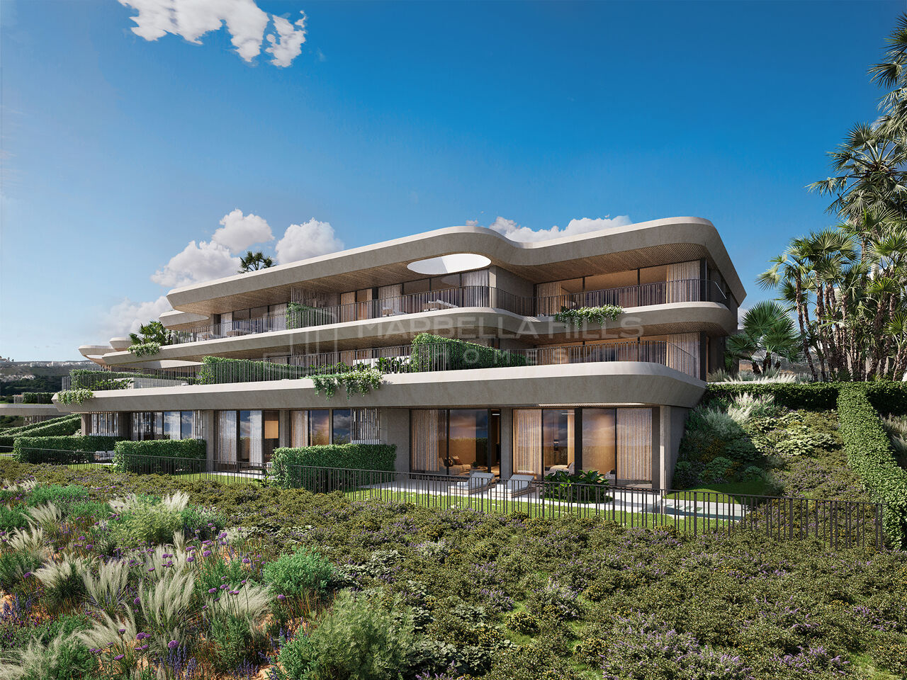 Résidence de Luxe avec Appartements de 2 Chambres, Vue Panoramique et Prestations Exclusives à Casares Costa