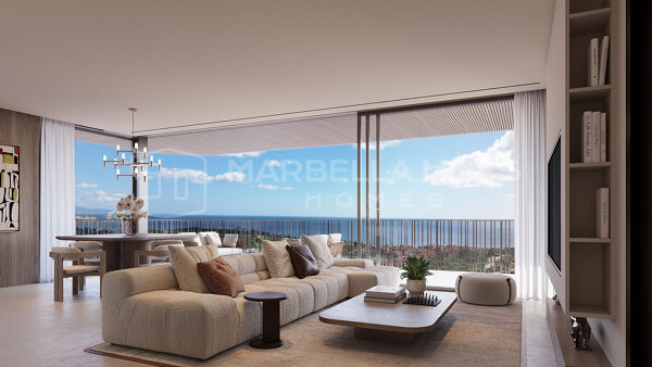 Exclusive 3-Bedroom Apartments in a Luxury Residential Complex with Panoramic Views and Premium Amenities in Casares Costa