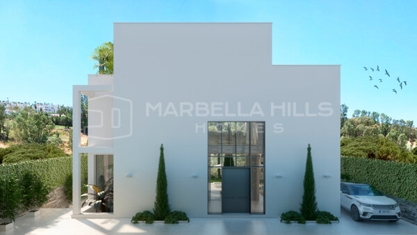 Villas Modernes Exclusives de 3-4 Chambres au Cœur d'Estepona Golf avec des Vues Imprenables sur la Mer et le Golf