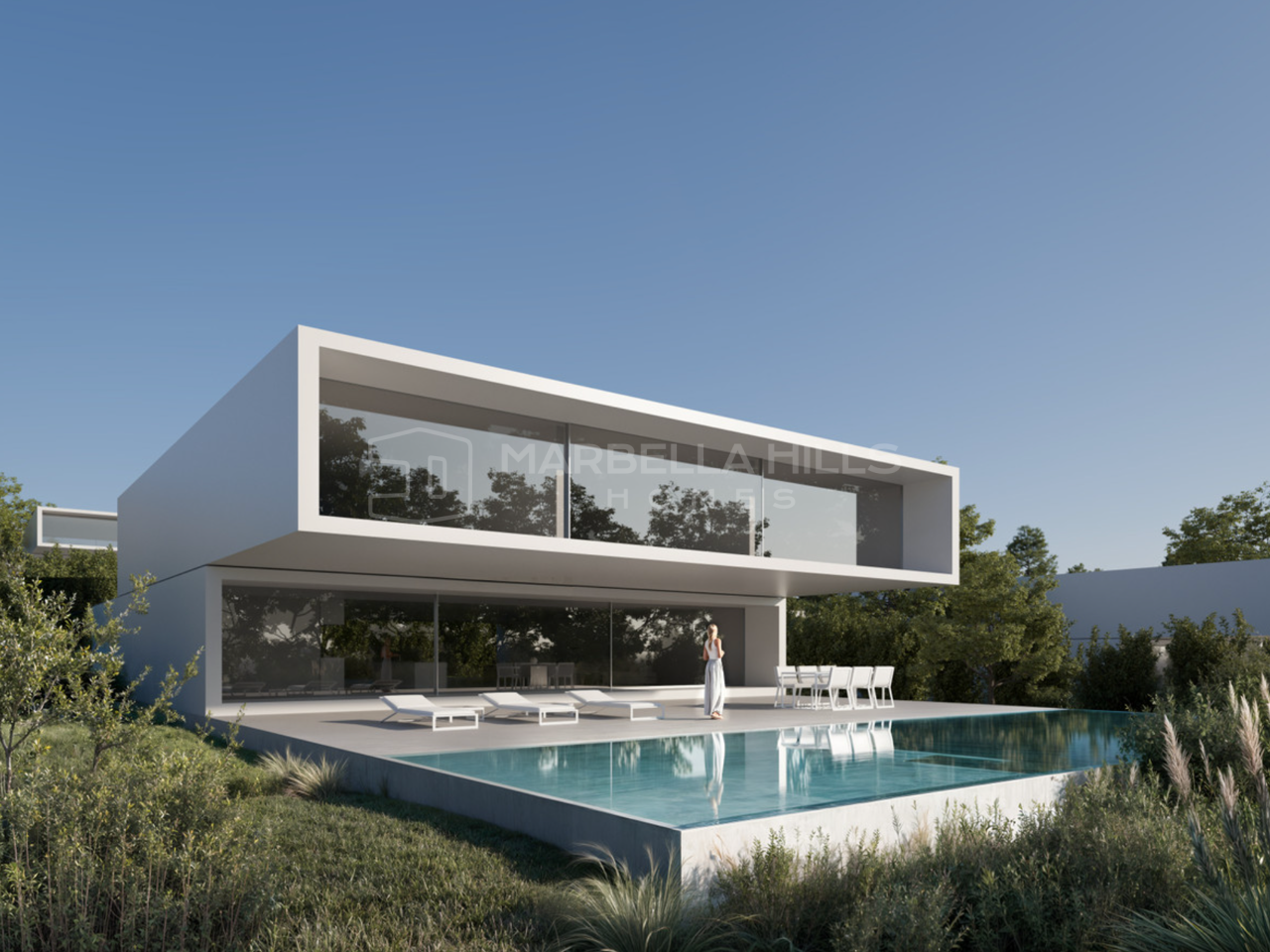 Moderne 3-4 Schlafzimmer Designer-Villen mit Panoramablick am Estepona Golf