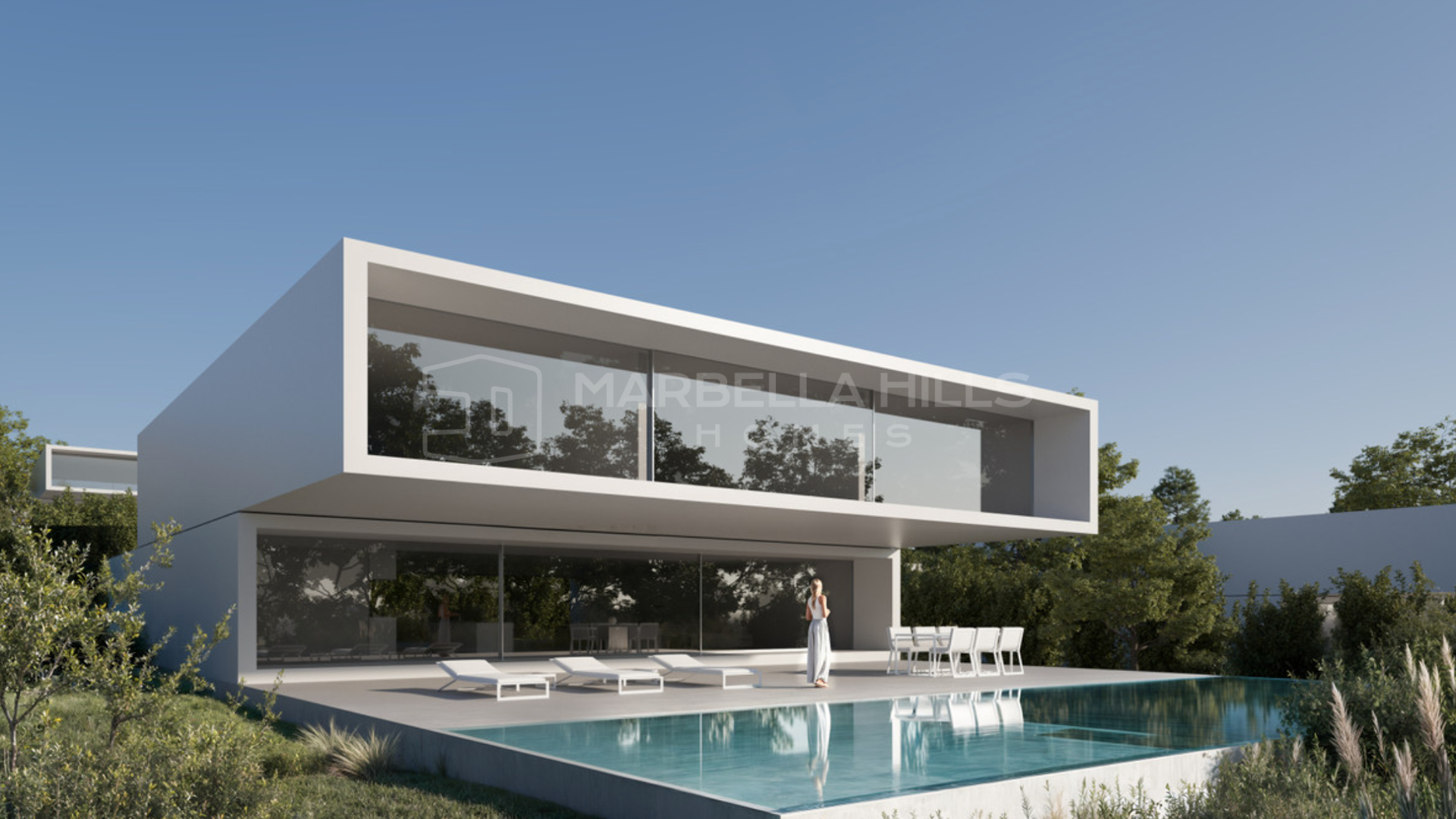 Moderne 3-4 Schlafzimmer Designer-Villen mit Panoramablick am Estepona Golf