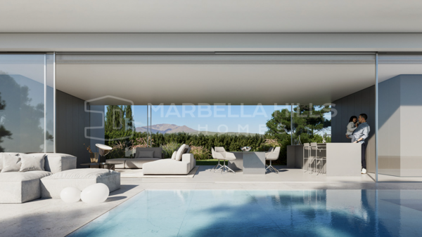 Villas de Diseño Contemporáneo con Vistas Panorámicas en Estepona Golf