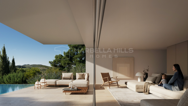 Moderne 3-4 Schlafzimmer Designer-Villen mit Panoramablick am Estepona Golf