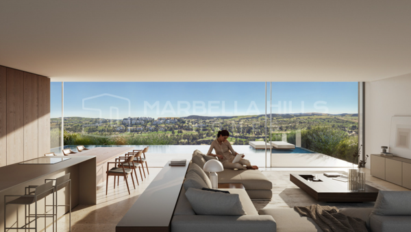 Villas de Diseño Contemporáneo con Vistas Panorámicas en Estepona Golf