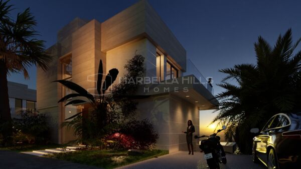 Villas de luxe de 4-6 chambres en première ligne de golf à Estepona – Vue mer et élégance moderne
